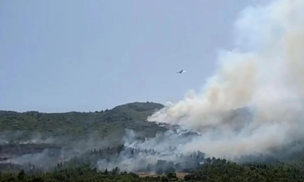 Πυρκαγιά στην περιοχή Ελεκίστρα - Εκκενώνεται το Σούλι